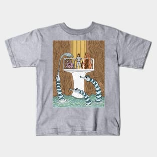 Visiting the Pool of the Piptrixons Kids T-Shirt